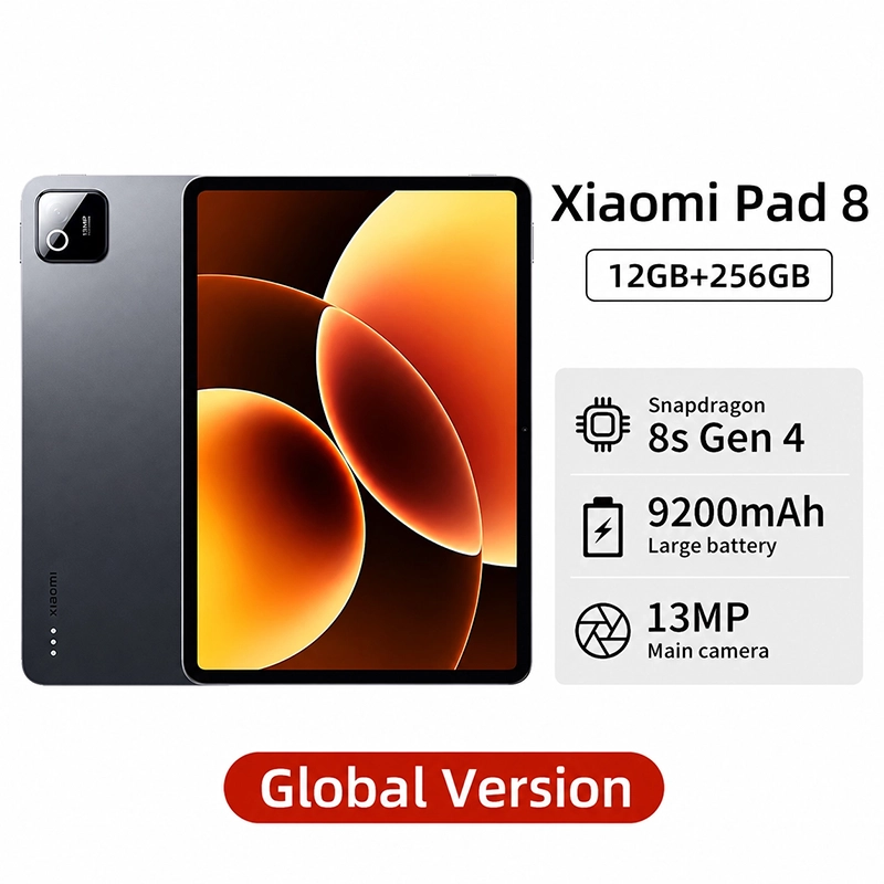 Xiaomi Pad 8 Global Version Price in Bangladesh – 3.2K 144Hz Display, Snapdragon 8s Gen 4