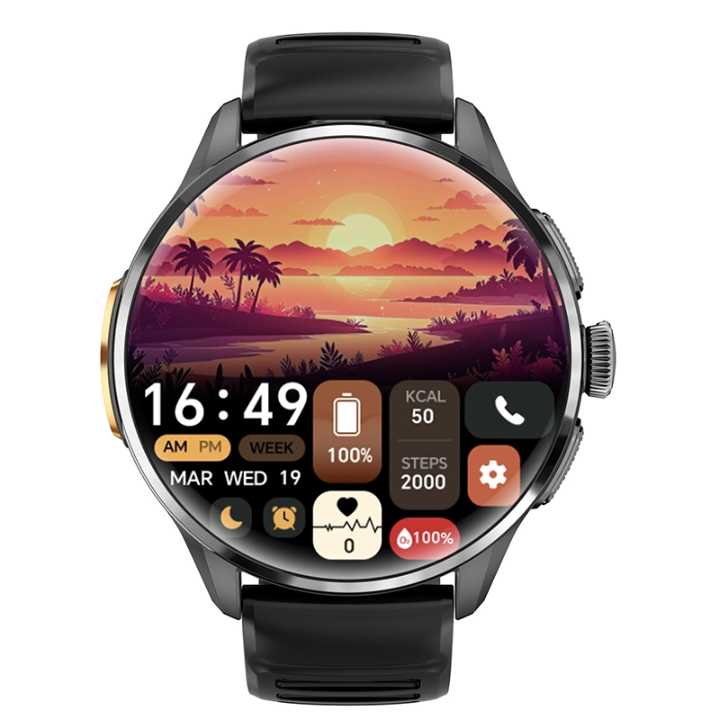 YES Power Link Pro 4G Android Smartwatch with 1.6" AMOLED Display, 3GB RAM, 32GB Storage, Rotating Camera & 950mAh Battery